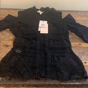 Cinq a Sept black lace top NWT